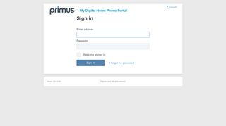 
                            3. DHPBX - Primus Phone Portal