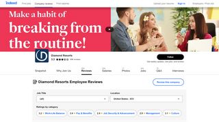 
Diamond Resorts Employee Reviews - Indeed

