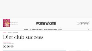 
                            4. Diet club success - woman&home - Woman And Home Diet Club Portal