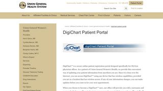 
                            5. DigiChart Patient Portal | Union General Hospital - Digichart Patient Portal