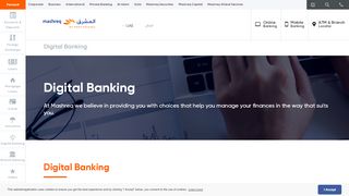 
                            4. Digital Banking | Online Banking - Mashreq Bank - Mashreq Online Banking Portal Uae