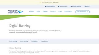 
                            3. Digital Banking | Virginia Credit Union - Vacu Org Portal
