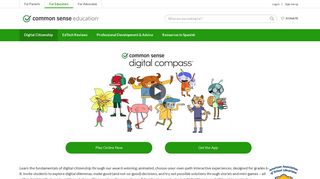 
                            3. Digital Compass by Common Sense Education - Sense Anywhere Login
