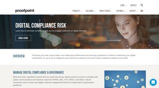 
                            4. Digital Compliance Risk Solutions | Proofpoint
