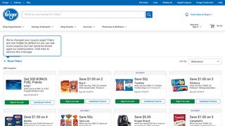 
                            3. Digital Coupons for Groceries - Deals & Discounts ... - Kroger - Softcoin Portal
