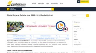 
                            7. Digital Gujarat Scholarship 2019-2020 (Apply Online) - Www Digitalgujarat Gov In Login