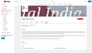 
                            1. Digital India Learning - YouTube - Digital India Learning Portal