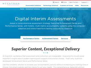 Digital Interim Assessments  Scantron
