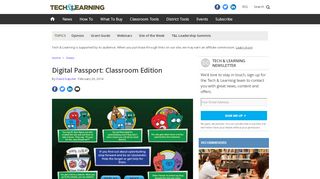 
                            7. Digital Passport: Classroom Edition | Tech & Learning - Digital Passport Teacher Portal