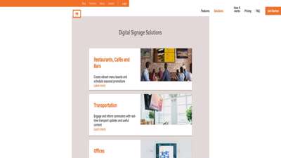 Digital Signage Solutions - Advance your Business - Yodeck