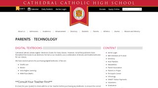 Digital Textbooks - Cathedral Catholic High School - Edtech Shelfit Portal