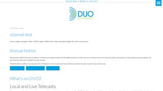 
                            8. Digital TV - DUO Broadband - Duo County Portal