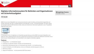 
                            4. Digitales Informationssystem für Behörden und Organisationen mit ... - Dibos Portal