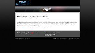 
                            2. digits on Realize | myMath Universe - My Math Universe Portal Digits