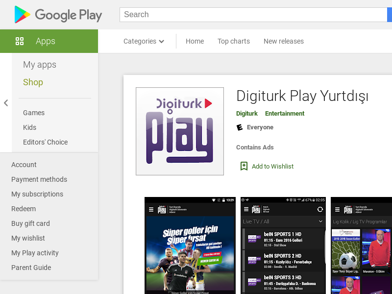 
                            6. Digiturk Play Yurtdışı - Apps on Google Play