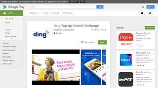 
Ding Top-up: Mobile Recharge - Apps on Google Play  
