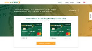 
                            7. Direct Express® - Comerica Prepaid Card Login