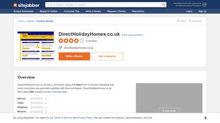 
                            7. DirectHolidayHomes.co.uk Reviews - 4 Reviews of ... - Www Directholidayhomes Co Uk Portal