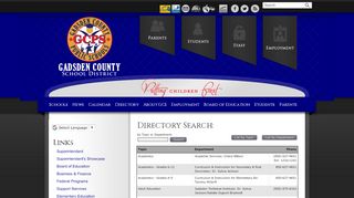 
                            6. Directory | Welcome to Gadsden County Schools - Skyward Gadsden County Login