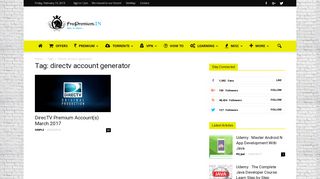 
                            8. directv account generator Archives - Free Premium - Directv Login Generator