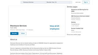 
                            3. Disclosure Services | LinkedIn - Www Disclosureservices Com Portal