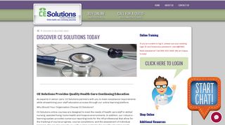 
                            4. Discover CE Solutions - CES Solutions Online Health care ... - Ce Solutions Login