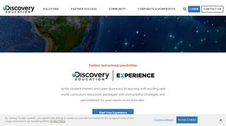 
                            7. Discovery Education: Digital Textbooks & Education Resources - Teacher Sites School World Portal