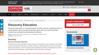 
                            4. Discovery Education Espresso - London Grid for Learning - Espresso Lgfl Portal