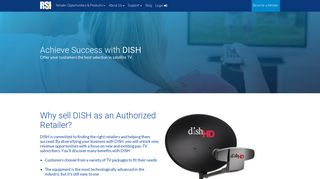 
                            3. DISH - Become an Authorized Retailer for Satellite TV and ... - Dish Network Dealer Portal