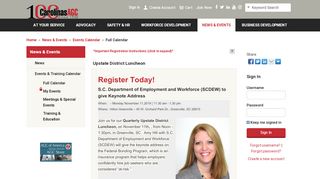 
Display event - Upstate District Luncheon  
