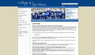 
                            4. Distance Education at College of San Mateo - Student FAQs - Smccd Portal Email