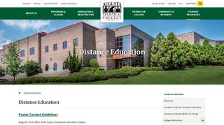 
                            1. Distance Education - Augusta Technical College - Augusta Tech Angel Portal