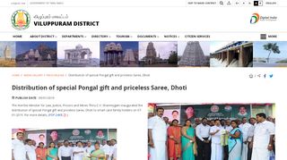 
                            8. Distribution of special Pongal gift and priceless Saree, Dhoti ... - Priceless Pongal Saree Dhoti Login