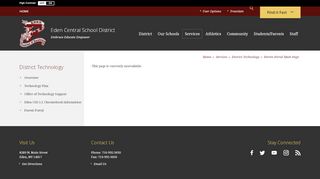 
                            1. District Technology / Parent Portal Main Page - Edencsd Parent Portal