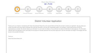 
                            7. District Volunteer Application - Raptor Technologies - Osseo Apps Sign In
