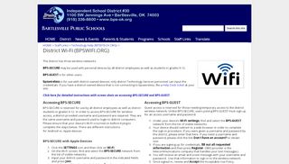
                            8. District Wi-Fi (BPSWIFI.ORG) - Bartlesville Public Schools - Bcps Guest Wifi Login