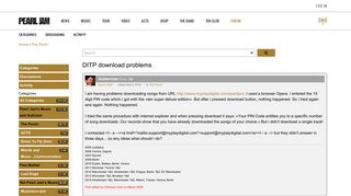 
                            7. DITP download problems — Pearl Jam Community - Myplaydigital Login