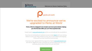 
                            5. Dixons Carphone Perks at Work - Currys Pc World Employee Portal