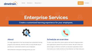 
                            7. dmetrain | Enterprise Services - dmetrain DME - Dme Training Portal