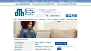 
                            9. DMH MyChart - Decatur Memorial Hospital - Dmg Mychart Portal