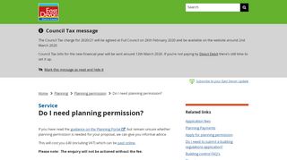 
                            6. Do I need planning permission? - East Devon - East Devon Planning Portal
