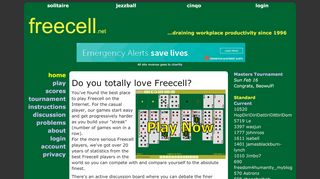 
                            5. Do you totally love Freecell? - Freecell.net - Freecell Net Portal