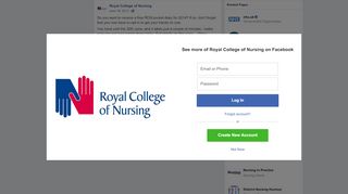 
                            8. Do you want to receive a free RCN pocket... - Royal College of ... - Rcn Portal Uk