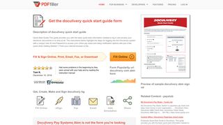 
                            3. Doculivery Pay Systems - Fill Online, Printable, Fillable, Blank ... - Doculivery Osjl Login