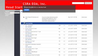 
Documents - CSRA EOA, Inc. Head Start Portal - Google Sites
