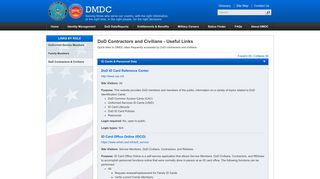 
                            2. DoD Contractors Civilians - DMDC - Osd.mil - Tass Login