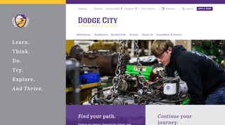 
                            6. Dodge City Community College - Learn. Think. Do. Try ... - Dodge City Community College Portal