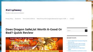 
                            3. Does Dragon SafeList Worth It-Good Or Bad? Quick Review - Dragon Safelist Portal
