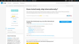 
                            6. Does InstaCandy ship internationally? — Knoji - Instacandy Portal