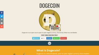 
                            8. Dogecoin - The Billion Coin Wallet Portal